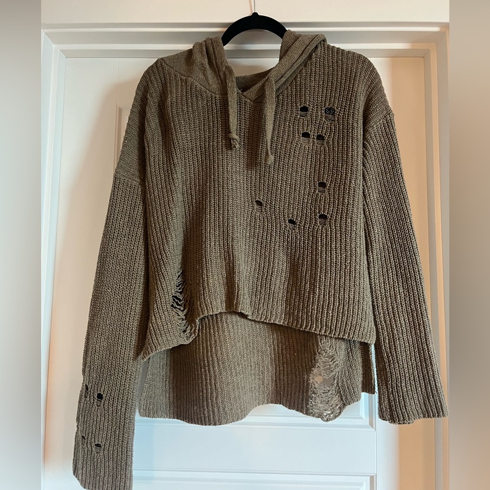 Distressed Sweater